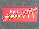 dp-151014-05 McDonald's / Drive-thru EXIT Sign