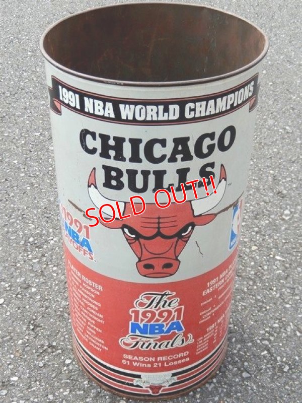 画像1: dp-151017-01 CHICAGO BULLS / 1991 Trash Can