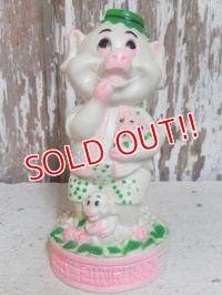 ct-151017-04 Vintage Pig Family Bank
