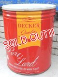 dp-151017-10 Decker / Vintage Lard Can