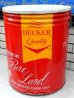 画像1: dp-151017-10 Decker / Vintage Lard Can (1)