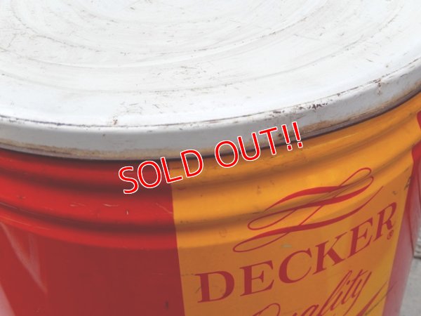 画像7: dp-151017-10 Decker / Vintage Lard Can