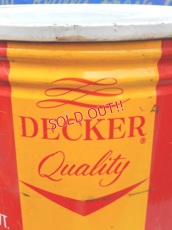 画像3: dp-151017-10 Decker / Vintage Lard Can