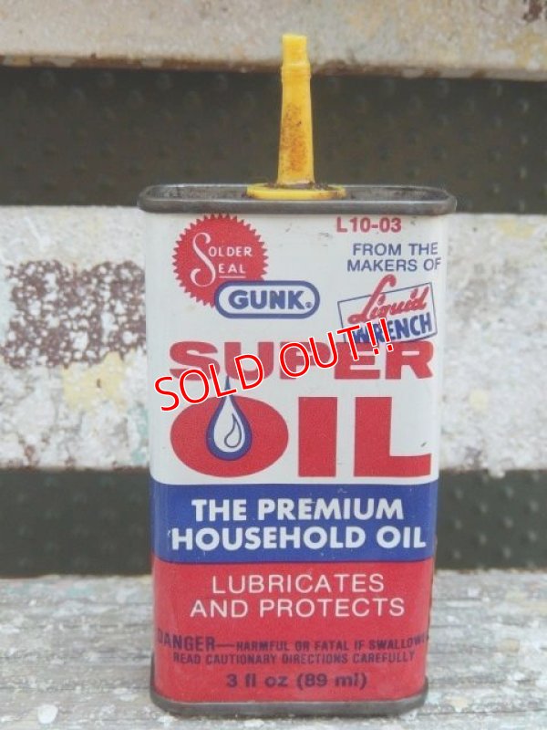 画像1: dp-151012-12 GUNK /Super Oil Can