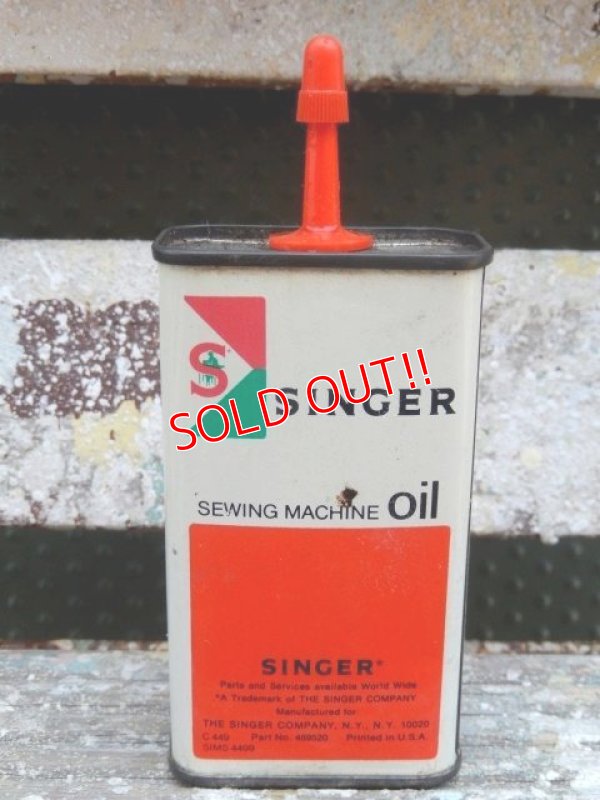 画像1: dp-151012-04 Singer / Vintage Sewing Machine Handy Oil Can