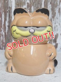 ct-151001-18 Garfield / 80's Ceramic Container (Bootleg)