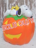 ct-151021-18 Snoopy / Whitman's 2000's Halloween Bank "Jack-o'- Lantern"