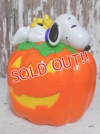 ct-151021-18 Snoopy / Whitman's 2000's Halloween Bank "Jack-o'- Lantern"
