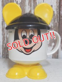 ct-151021-07 Mickey Mouse / 70's Plastic Mug