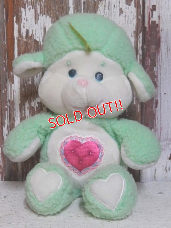 画像1: ct-151014-35 Care Bears / Kenner 80's Gentle Heart Lamb Plush Doll