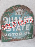 dp-151025-01 Quaker State / 30's-40's Metal Sign