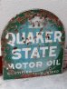 画像1: dp-151025-01 Quaker State / 30's-40's Metal Sign (1)