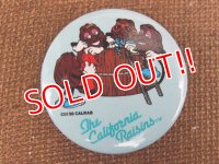 ct-151027-11 California Raisins / 80's Pinback (J)