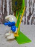 画像4: ct-151027-17 Smurf / Galoob 80's Wind up "Swing Seat" (4)