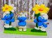 画像1: ct-151027-18 Smurf / Galoob 80's Wind up "rope skipping" (1)