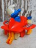 画像4: ct-151027-19 Smurf / Galoob 80's Wind up "Airplane" (4)