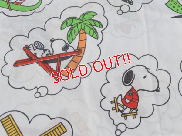 画像8: ct-151017-02 PEANUTS / 70's Flat Sheet (Twin)