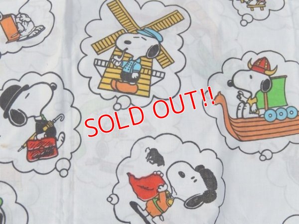 画像4: ct-151017-02 PEANUTS / 70's Flat Sheet (Twin)
