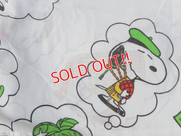画像5: ct-151017-02 PEANUTS / 70's Flat Sheet (Twin)