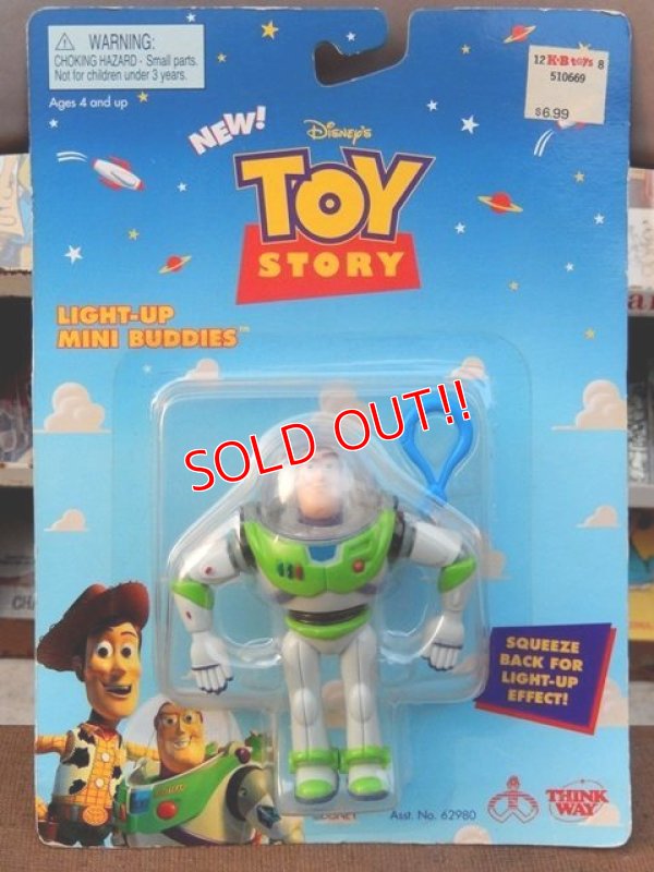 画像1: ct-151014-30 TOY STORY / Think Way 90's Buzz Lightyear Keyring