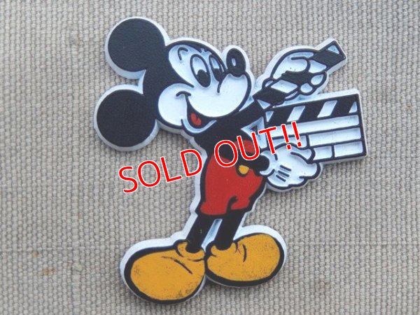 画像1: ct-151103-12 Mickey Mouse / 80's Magnet "Clapboard"