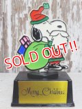 ct-151103-30 Snoopy / AVIVA 70's Trophy "Merry Christmas"