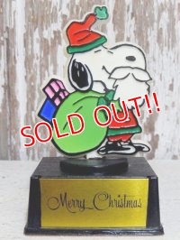ct-151103-30 Snoopy / AVIVA 70's Trophy "Merry Christmas"
