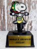 画像1: ct-151103-27 Snoopy / AVIVA 70's Trophy "World's Greatest Cyclist" (1)
