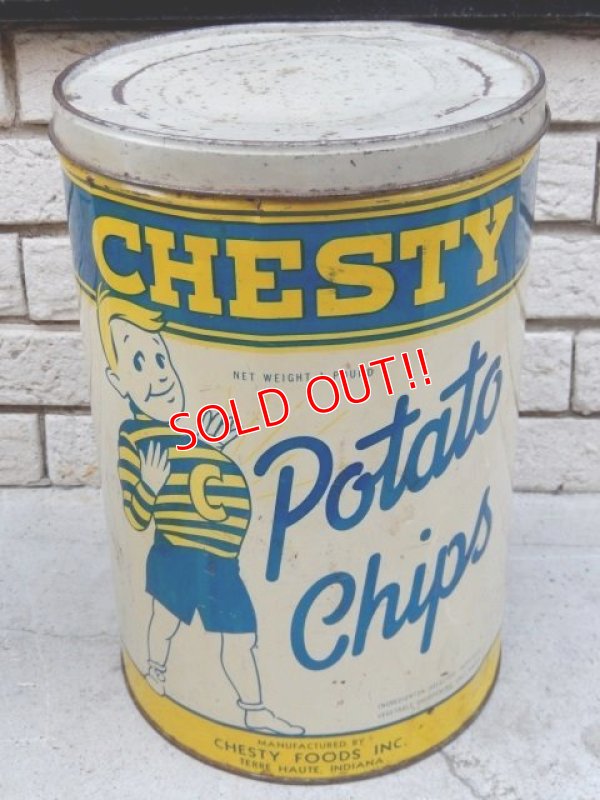 画像1: dp-151104-19 Chesty / 60's Potato Chips Can