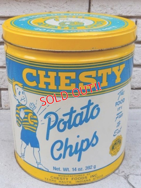 画像1: dp-151104-02 Chesty / 60's Potato Chips Can