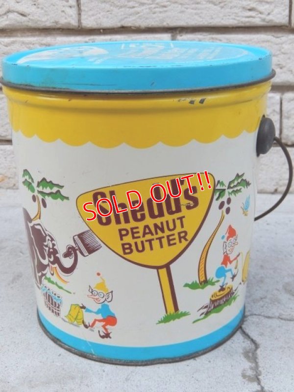 画像1: dp-151104-05 Shedd's / 60's Peanut Butter Can