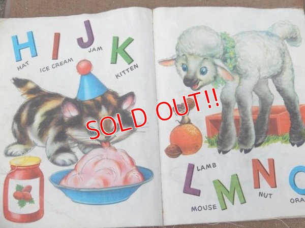 画像3: ct-151104-13 Vintage Cloth Book "BABY'S FIRST ABC"