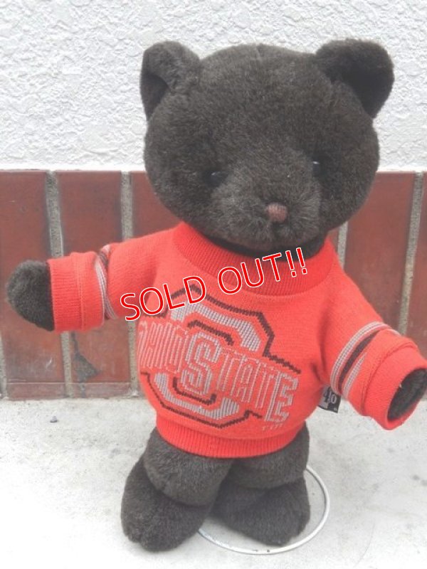 画像1: ct-151104-14 OHIO STATES / Bear Plush Doll