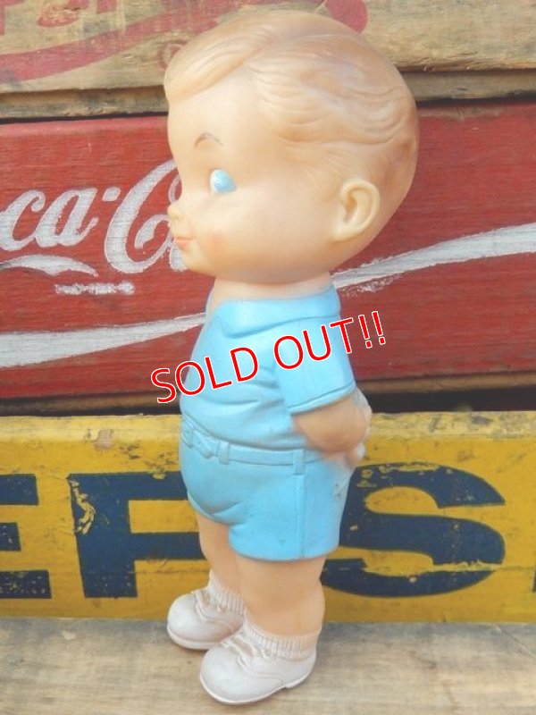 画像4: ct-151104-16 Sun Rubber / 50's Rubber Doll Boy (Blue)