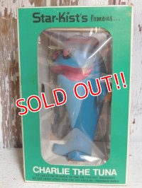 ct-151110-02 Starkist / Charlie the Tuna 70's Soft Vinyl Figure (BOX)