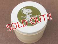 ct-151110-04 Snoopy / Thermos 70's Plastic Jar