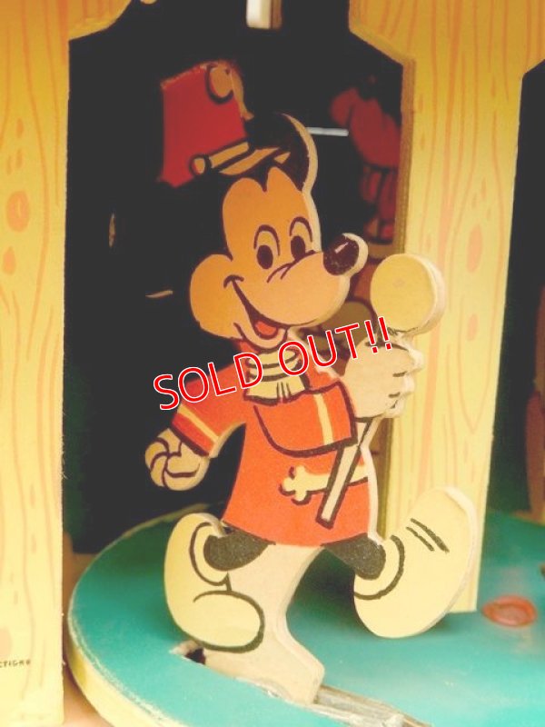 画像2: ct-151110-03 Mickey Mouse Club / Dolly Toy 50's Wall Decor Tree House Musical Box