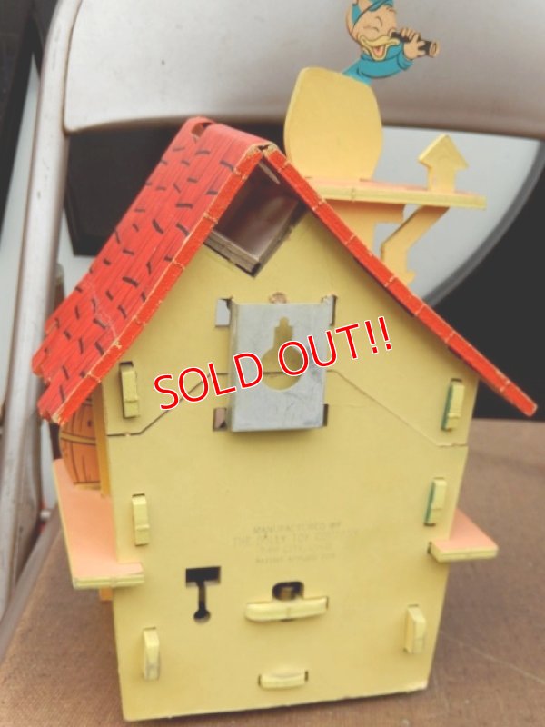 画像8: ct-151110-03 Mickey Mouse Club / Dolly Toy 50's Wall Decor Tree House Musical Box