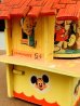 画像3: ct-151110-03 Mickey Mouse Club / Dolly Toy 50's Wall Decor Tree House Musical Box