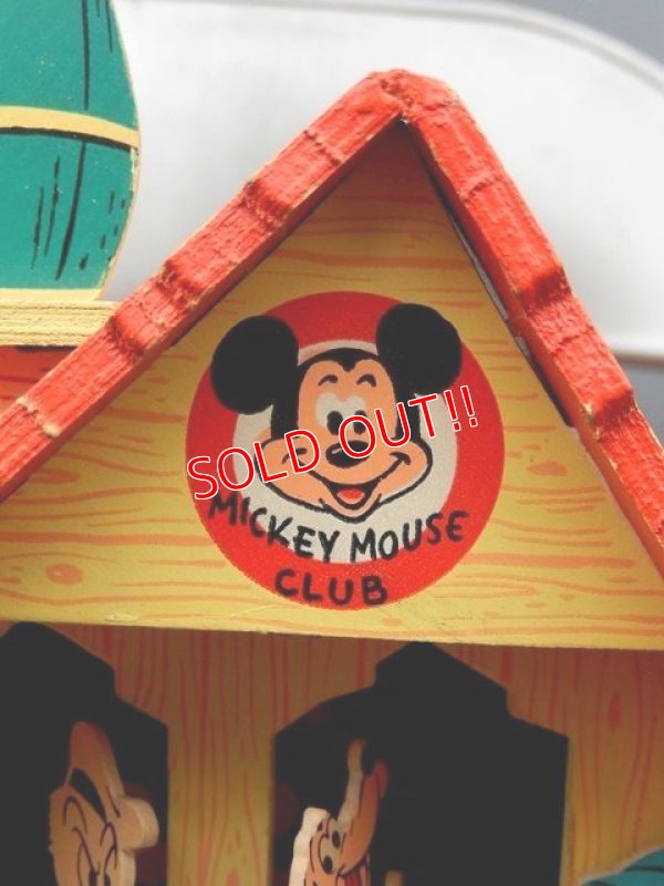 画像11: ct-151110-03 Mickey Mouse Club / Dolly Toy 50's Wall Decor Tree House Musical Box