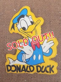 ct-151110-09 Donald Duck / 70's Vinyl Magnet