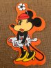 画像1: ct-151110-09 Minnie Mouse / 70's Vinyl Magnet (1)