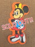 ct-151110-09 Minnie Mouse / 70's Vinyl Magnet