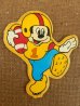 画像1: ct-151110-09 Mickey Mouse / 70's Vinyl Magnet "Football" (1)