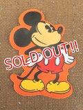 ct-151110-09 Mickey Mouse / 70's Vinyl Magnet