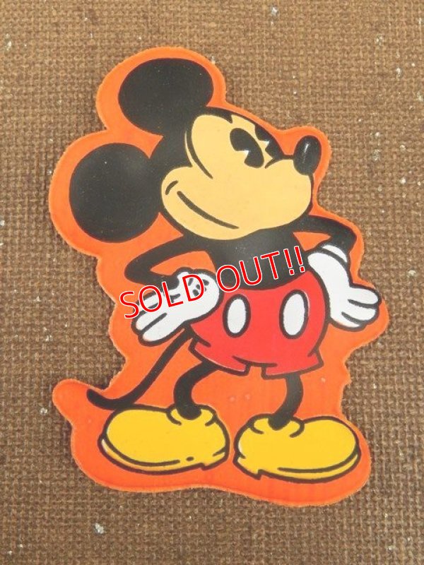 画像1: ct-151110-09 Mickey Mouse / 70's Vinyl Magnet