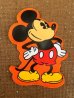 画像1: ct-151110-09 Mickey Mouse / 70's Vinyl Magnet (1)