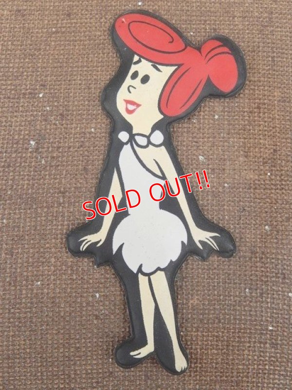 画像1: ct-151110-09 Willma Flintstone / 70's Vinyl Magnet