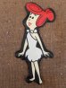 画像1: ct-151110-09 Willma Flintstone / 70's Vinyl Magnet (1)