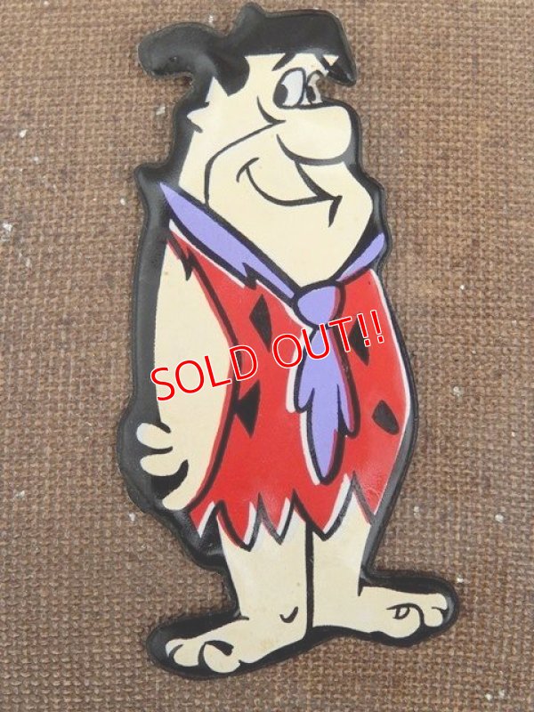 画像1: ct-151110-09 Fred Flintstone / 70's Vinyl Magnet